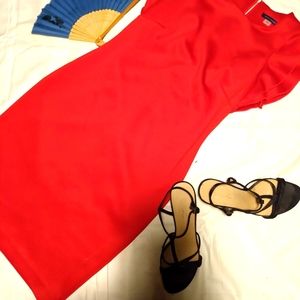 Tommy Hillfigure holiday red party dress